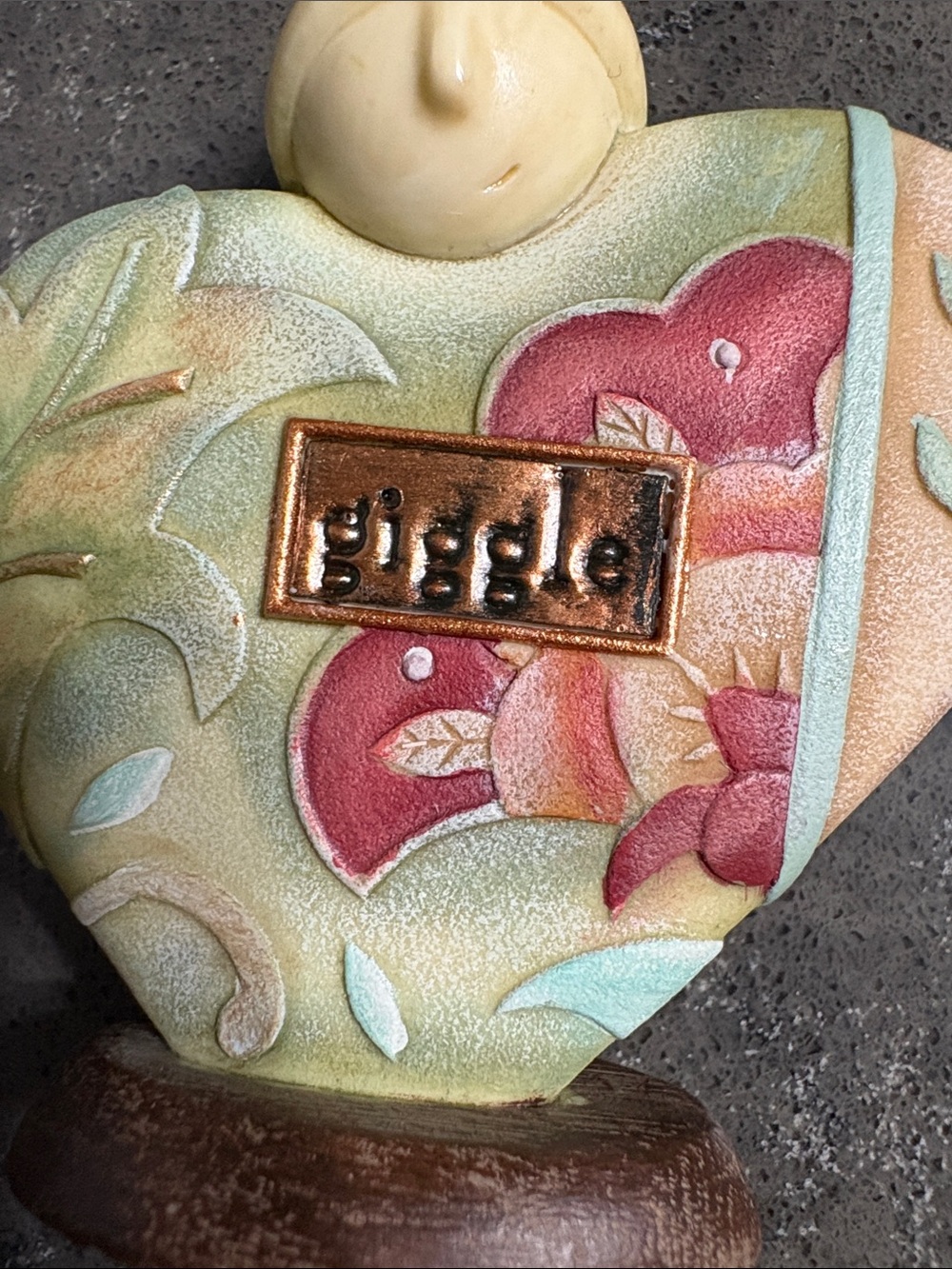 Take Heart “Giggle” Heart Sculpture by Karen Hahn - Picture 8 of 10